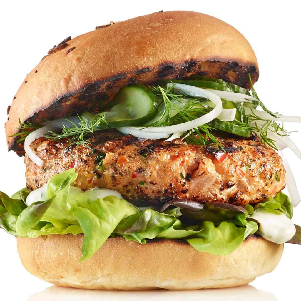Hamburger di Trota